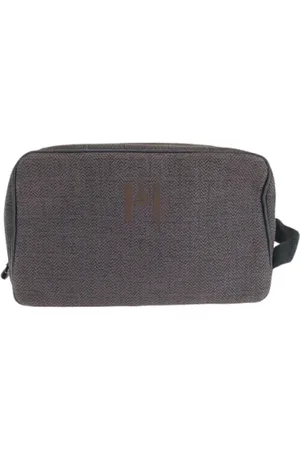 Hermès Femme, Pre-owned, Brun, Taille: ONE Size Pre-owned Toile pochettes-minaudieres