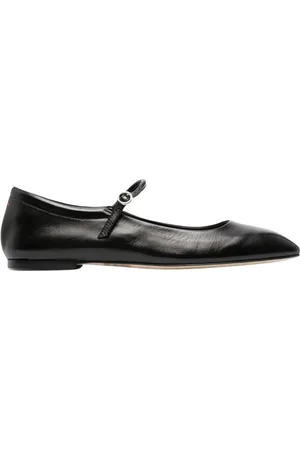 Aeyde Femme, Chaussures, Noir, Taille: 41 EU Ballerines Plates en Cuir Noir