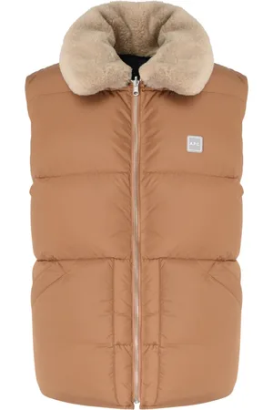 A.P.C. Homme, Vestes, Brun, Taille: M Doudoune Teddy