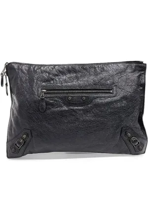 Balenciaga Femme, Pre-owned, Noir, Taille: ONE Size Pre-owned Cuir pochettes-minaudieres