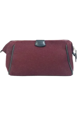 Hermès Femme, Pre-owned, Rouge, Taille: ONE Size Pre-owned Coton pochettes-minaudieres