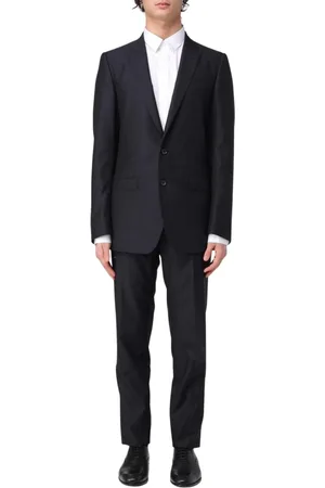 Dolce & Gabbana Homme, Costumes, Bleu, Taille: 3XL Costume Bleu Deux Pièces