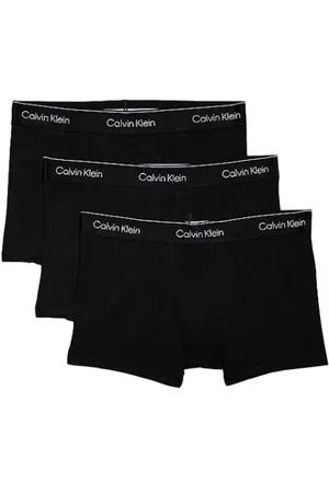 Calvin Klein Homme, Sous-vêtements, Noir, Taille: M Lot de 3 Boxers Trunk