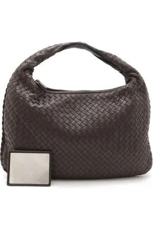 Bottega Veneta Femme, Pre-owned, Brun, Taille: ONE Size Pre-owned Cuir sacs-ports-paule