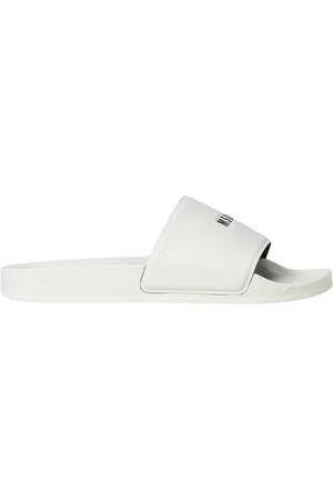 Msgm Homme, Chaussures, Blanc, Taille: 40 EU Sandales Casual en Caoutchouc Blanc