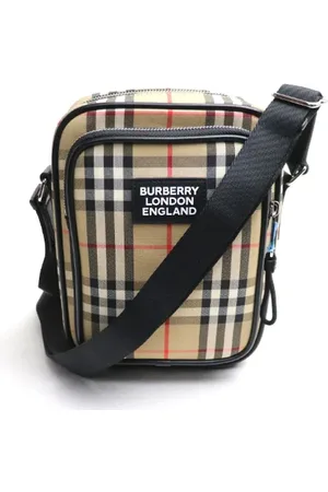 Burberry Femme, Pre-owned, Multicolore, Taille: ONE Size Pre-owned Coton sacs-bandouliere
