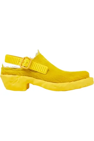 Camper Homme, Chaussures, Jaune, Taille: 43 EU Sandales à Semelle Chunky en Caoutchouc