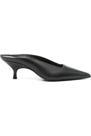 Gia Borghini Femme, Chaussures, Noir, Taille: 39 EU Mules à Bout Pointu