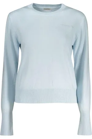 Guess Femme, Pulls, Bleu, Taille: 40 FR Pull Bleu Clair Femme Confort Style