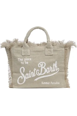 MC2 SAINT BARTH Femme, Sacs, , Taille: ONE Size Sac à Main avec Imprimé Saint Barth