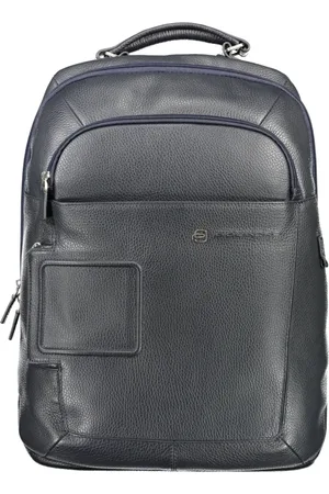 Piquadro Homme, Sacs, Noir, Taille: ONE Size Sac à Dos Homme Bleu avec Compartiment pour Ordinateur Portable