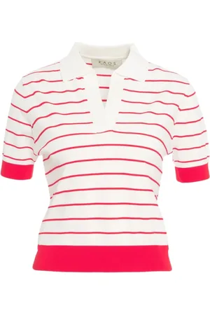 Kaos Femme, Pulls, Rose, Taille: 38 FR Pull à Rayures
