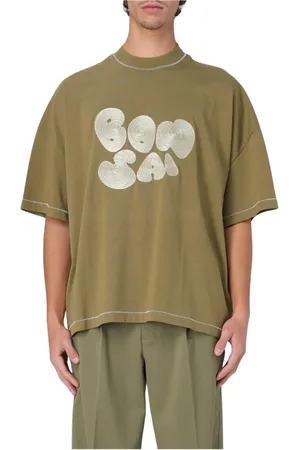 BONSAI Homme, Tops, Vert, Taille: L T-shirt brodé avec logo
