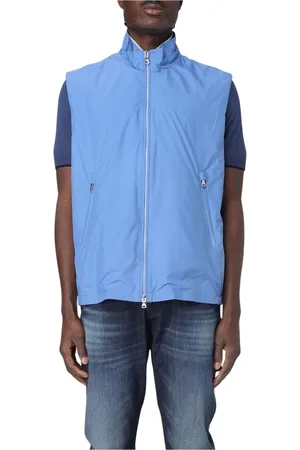 Paul & Shark Homme, Vestes, Bleu, Taille: L Gilet de Costume ZipUp Bleu