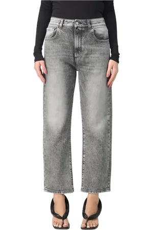 Icon Denim Femme, Jeans, Gris, Taille: W30 Jean Denim Gris Clair