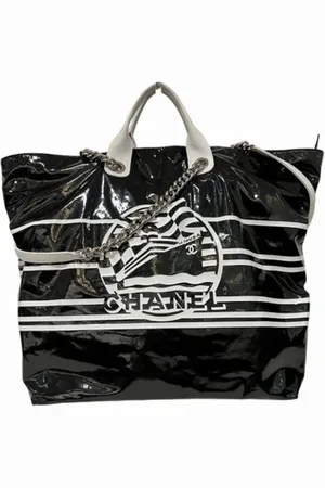 CHANEL Homme, Pre-owned, Noir, Taille: ONE Size Pre-owned Cuir sacs-main