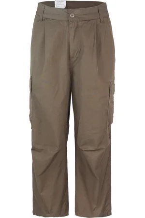Carhartt Homme, Pantalons, Brun, Taille: W33 Pantalon Marron Coupe Décontractée