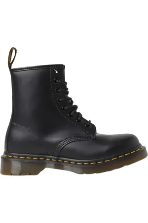 Dr. Martens Femme, Chaussures, Noir, Taille: 40 EU Bottes Classiques en Cuir Noir