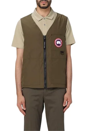 Canada Goose Homme, Vestes, Vert, Taille: M Gilet Utilitaire Inspiré Militaire