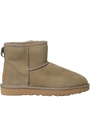 UGG Femme, Chaussures, Vert, Taille: 37 EU Bottines en Peau de Mouton Confortables
