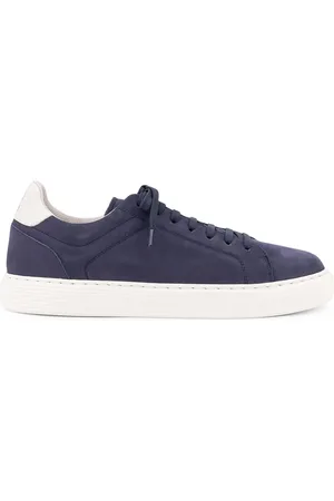 Brunello Cucinelli Homme, Chaussures, Bleu, Taille: 41 EU Baskets Multicolores pour Chaussures