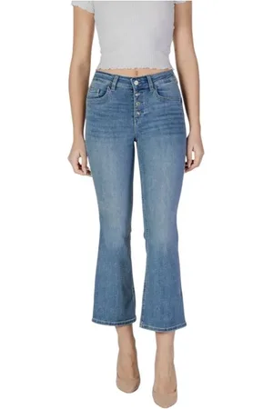 Liu Jo Femme, Jeans, Bleu, Taille: W30 L26 Jean Bootcut en Coton Bleu pour Femmes