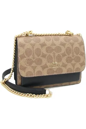 Coach Femme, Pre-owned, Noir, Taille: ONE Size Pre-owned Cuir sacs-ports-paule