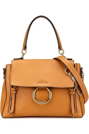 Chloé Femme, Pre-owned, Brun, Taille: ONE Size Pre-owned Cuir sacs-main