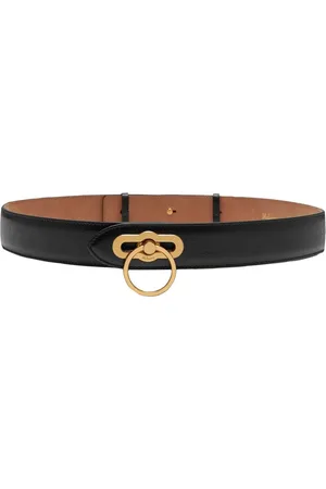 MULBERRY Femme, Accessoires, Noir, Taille: S Ceinture Amberley en Cuir Noir
