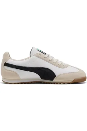 PUMA Homme, Chaussures, Blanc, Taille: 44 EU Baskets Rétro Blanc & Noir