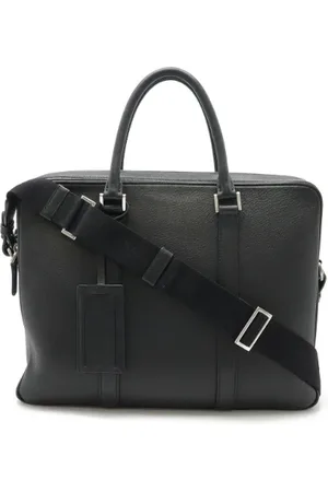 Prada Homme, Pre-owned, Noir, Taille: ONE Size Pre-owned Cuir sacoches-mallettes