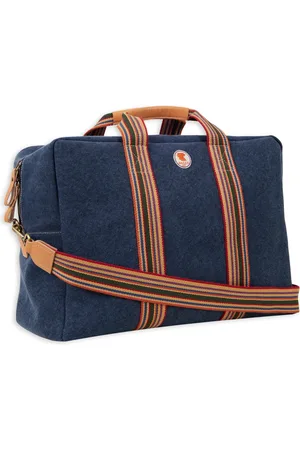 Gallo Unisex, Sacs, Multicolore, Taille: ONE Size Sac de week-end unisexe en toile de coton bleu uni