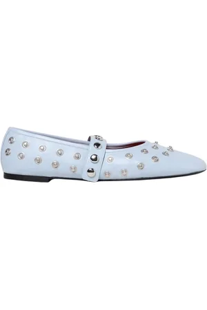 Stella McCartney Femme, Chaussures, Bleu, Taille: 38 EU Chic Ballerines Bleues