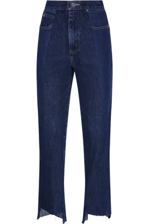 E.L.V. Denim Femme, Jeans, Bleu, Taille: W27 L29 Jean Audrey Bleu Foncé