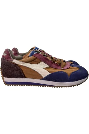 Diadora Homme, Chaussures, Brun, Taille: 40 1/2 EU Baskets Stone Washed pour Homme