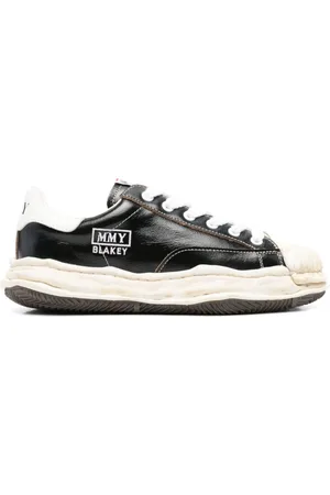 MIHARA YASUHIRO Homme, Chaussures, Noir, Taille: 44 EU Baskets Noires avec Semelle Épaisse