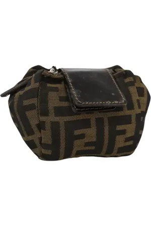 Fendi Femme, Pre-owned, Brun, Taille: ONE Size Pre-owned Toile trousses-de-toilette