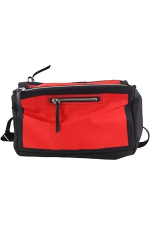 Givenchy Femme, Pre-owned, Rouge, Taille: ONE Size Pre-owned Tissu sacs-ports-paule