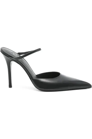 Gia Borghini Femme, Chaussures, Noir, Taille: 41 EU Sandalette Bout Pointu