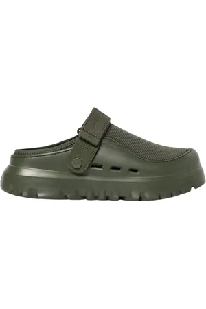 UGG Homme, Chaussures, Vert, Taille: 42 EU Marron Sabots Sandales Confort Décontracté