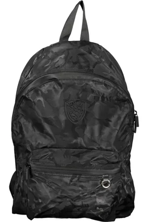 Blauer Homme, Sacs, Noir, Taille: ONE Size Sac à Dos Urbain avec Compartiment pour Ordinateur Portable