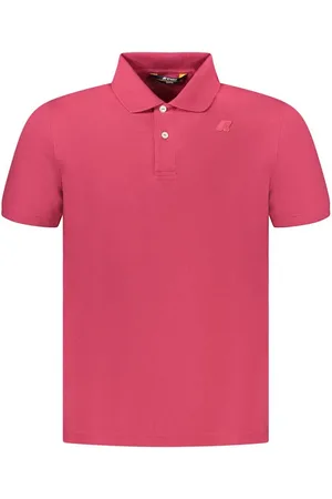 K-Way Homme, Tops, Rose, Taille: L Polo en Coton Rose