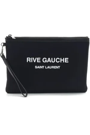 Saint Laurent Femme, Pre-owned, Noir, Taille: ONE Size Pre-owned Cuir pochettes-minaudieres