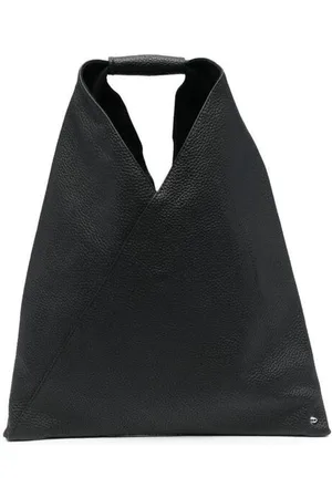 Maison Margiela Femme, Sacs, Noir, Taille: ONE Size Sac à Main en Cuir Grainé Noir