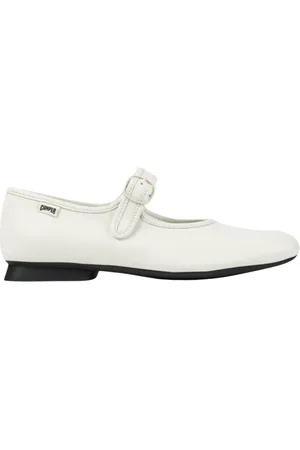 Camper Femme, Chaussures, Blanc, Taille: 37 EU Mary Jane Flats Blanches