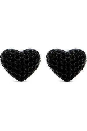 Marc Jacobs Femme, Accessoires, Noir, Taille: ONE Size Vestes en peau lainée avec embellissement en cristal