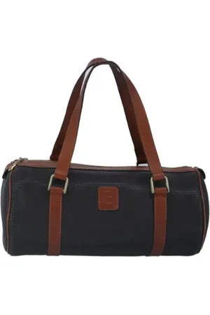 Bally Femme, Pre-owned, Noir, Taille: ONE Size Pre-owned Toile sacs-main