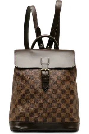 LOUIS VUITTON Femme, Pre-owned, Brun, Taille: ONE Size Pre-owned Toile sacs-dos