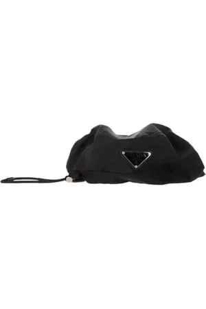 Prada Homme, Pre-owned, Noir, Taille: ONE Size Pre-owned Tissu chapeaux