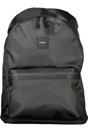 Calvin Klein Homme, Sacs, Noir, Taille: ONE Size Sac à dos noir pour homme avec compartiment pour ordinateur portable
